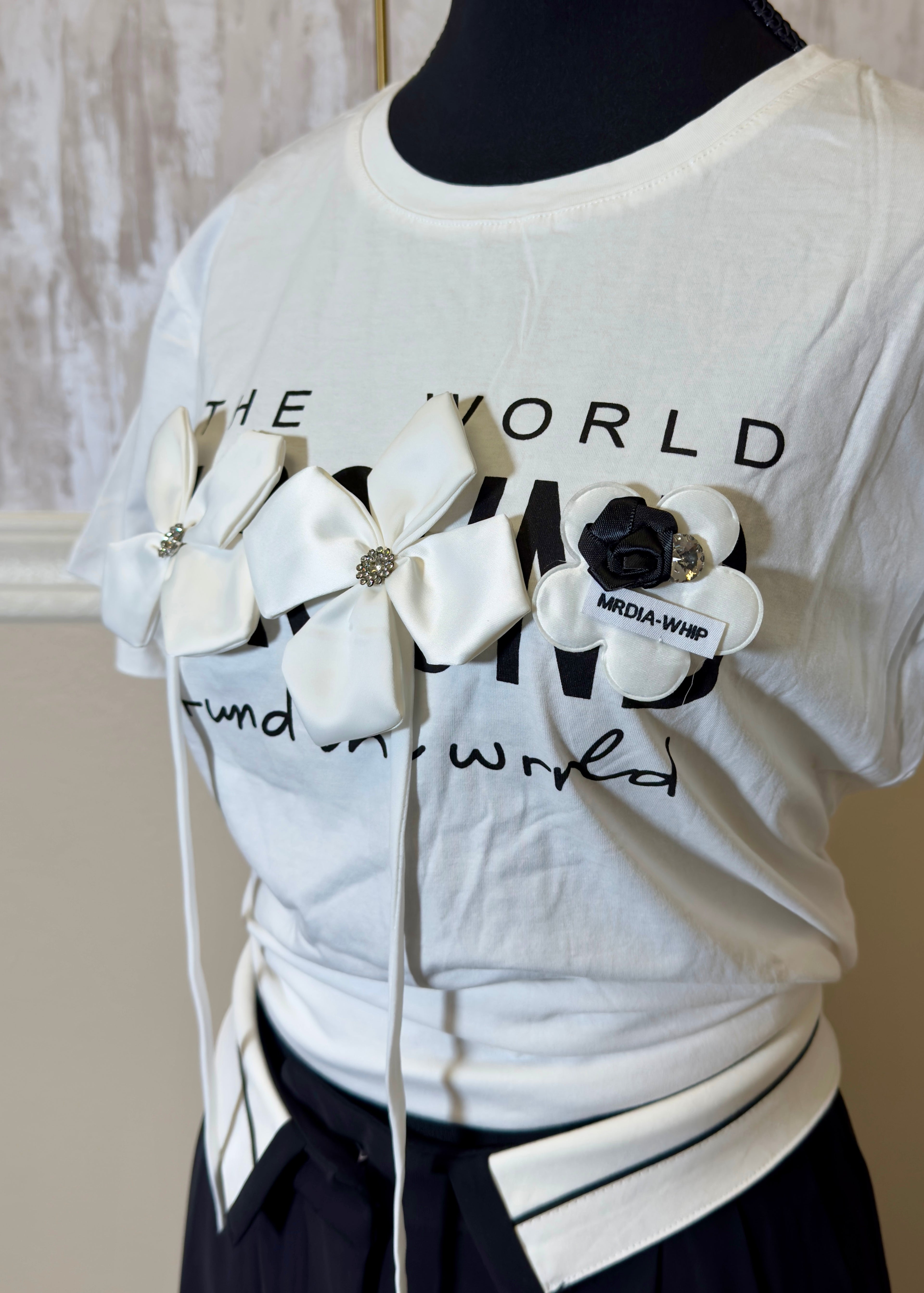 Floral Design T-shirt